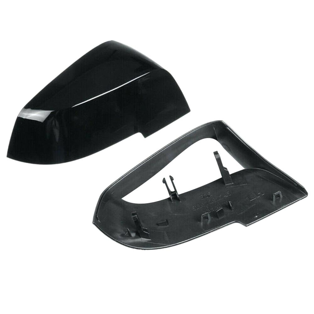 1 Pair Side Rearview Wing Mirror Cover Caps For 1 2 3 4 Series F20 F30 F31 F32 F34 F36 E84 ABS