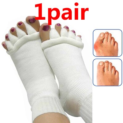Hallux Valgus Ballen Korrektor Orthopädische Fuß Werkzeuge Knochen Daumen Erzähler Klammer Pedikübetreffend Socken Fuß Zehe Separatoren Bahre: 1Paar Stil 4