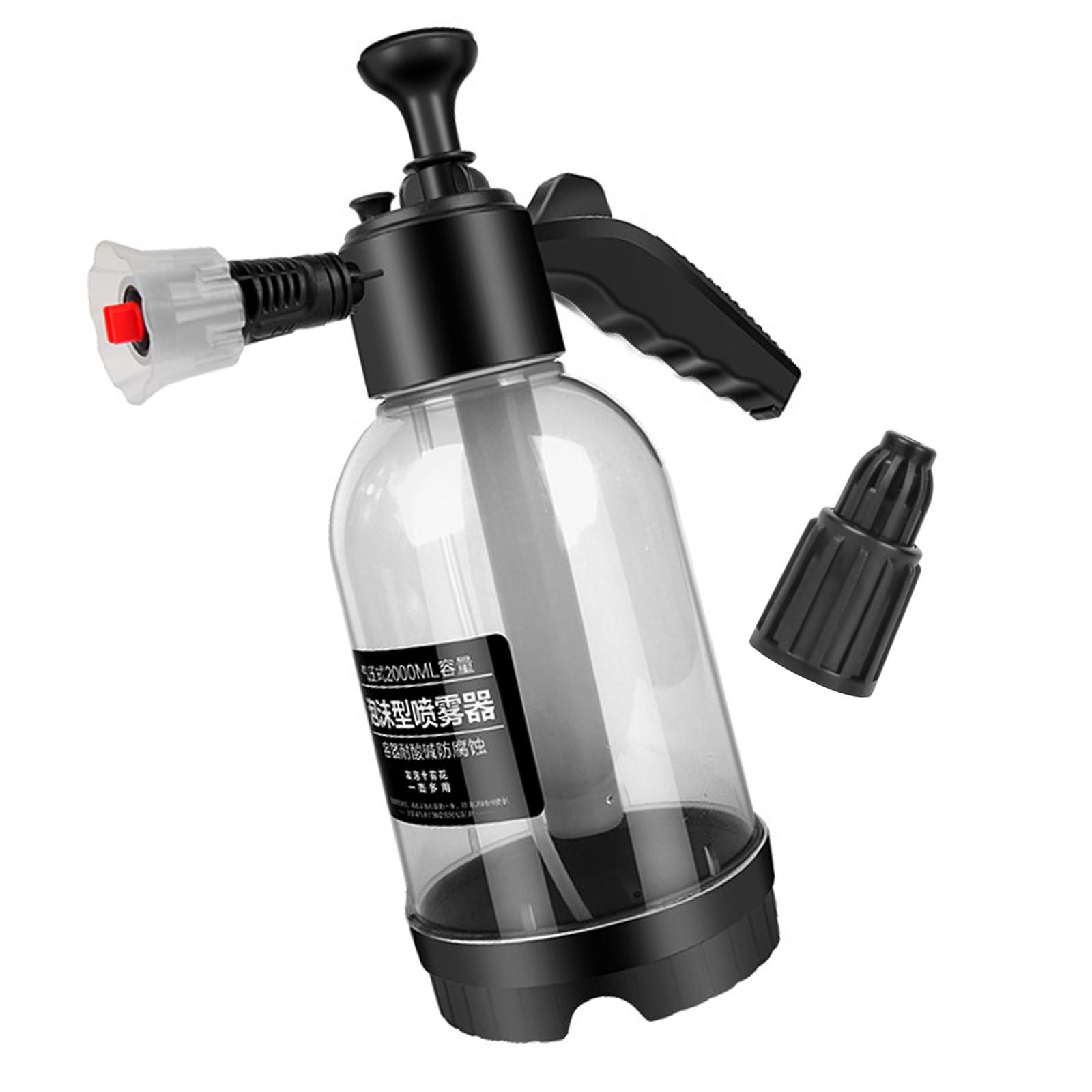 car wash Foam Pressure Sprayer 2L Multipurpose Water Spray Bottle Auto Cleaning Equipment for Indoor