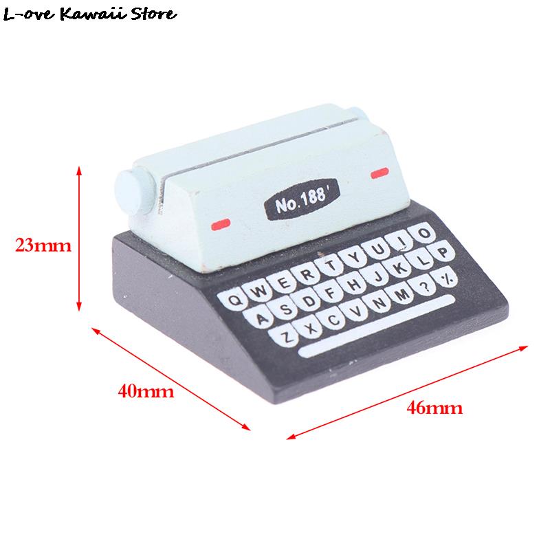 Juego de muebles para casa de muñecas en miniatura, Mini Kit de juguete, accesorios, TV, cocina, nevera para el hogar, juego de simulación para niños, estatuilla Diy