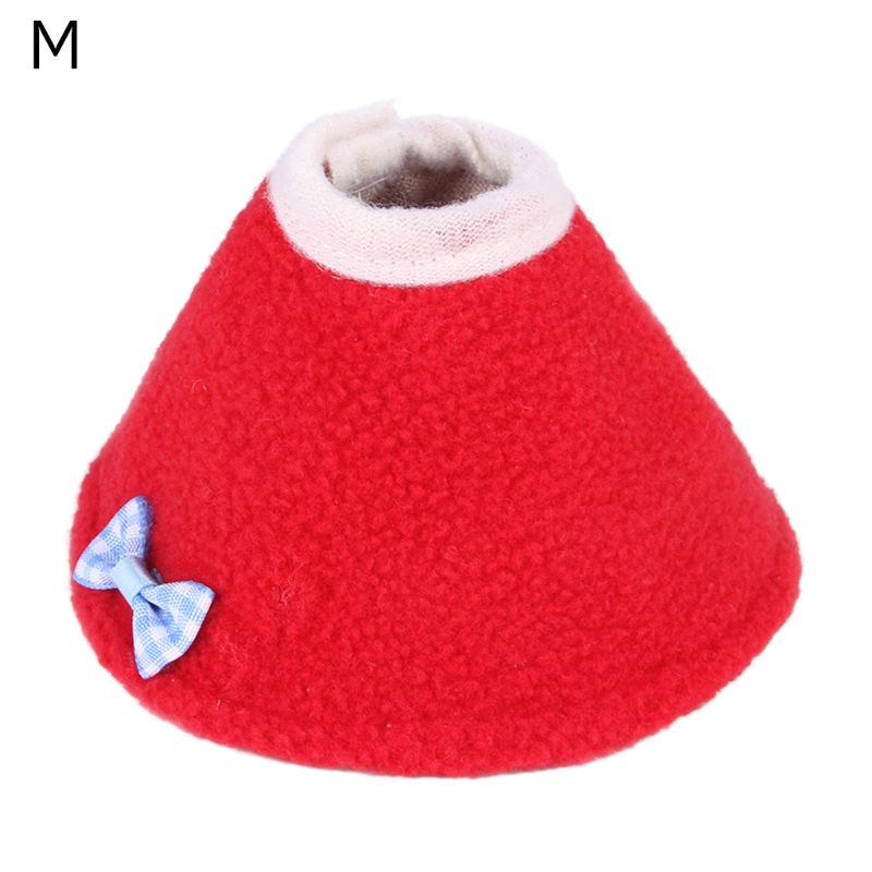 Bird Cloak Parrot Protection Cone Neck Recovery Collar Birds Elizabethan Collar: Red M