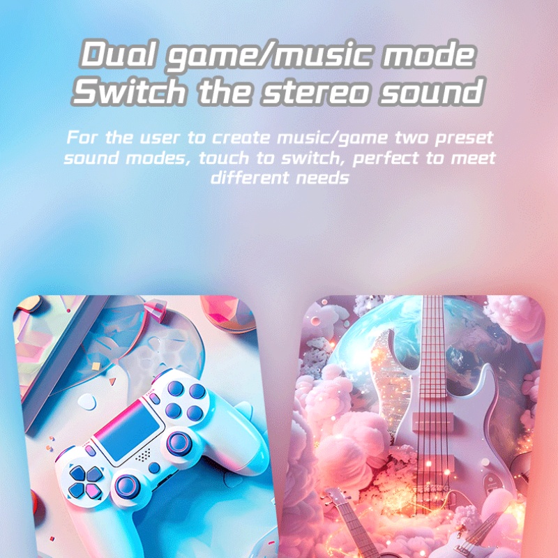 C10 In Ear Bluetooth Earphones Pink Cute Cat Claw Noise Reduction Super Good Sound Stereo Sound Effect For Girl