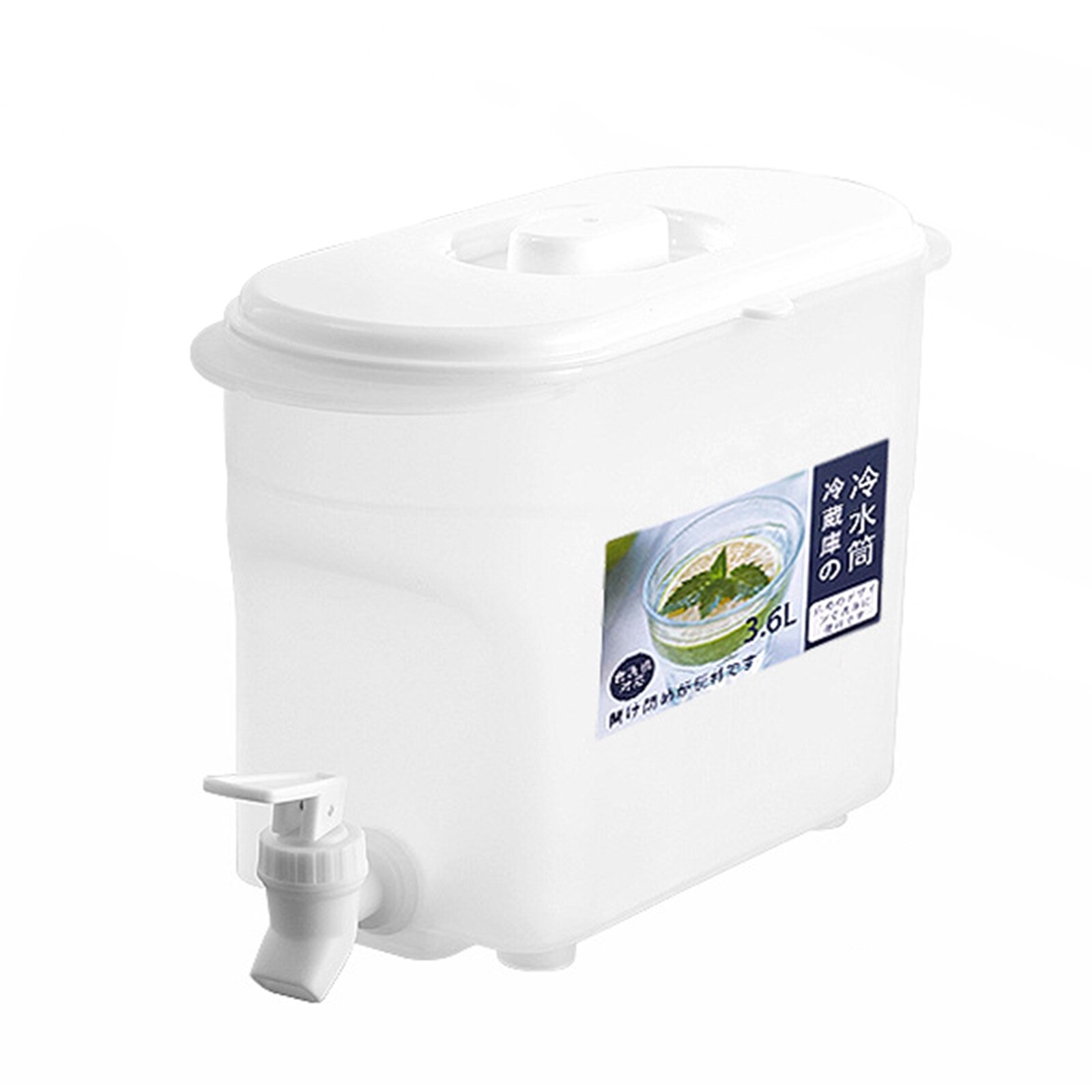 Cold Kettle Fruit Teapot Water Pot Jug With Faucet Large Capacity Plastic Cool Water Bucket Kitchen Drinkware For Kitchen