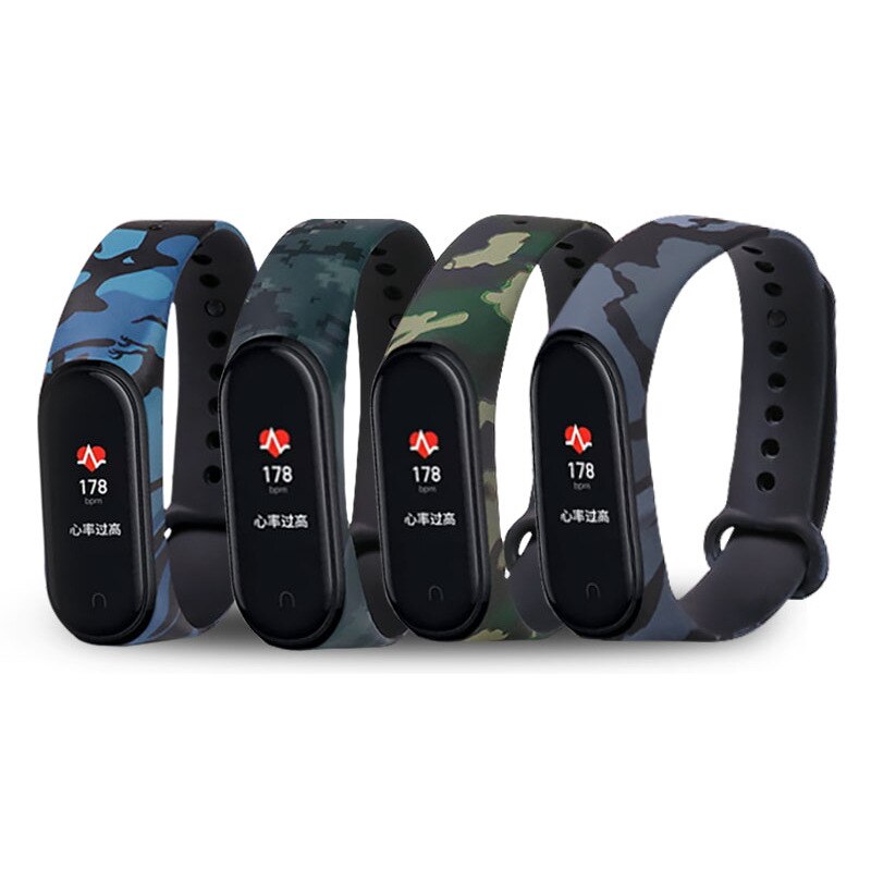 Für Xiaomi MI Band 5 Smart-Armband-Armband Strap Multicolor Ersatz TPU Strap TPE Für Xiaomi Miband 5