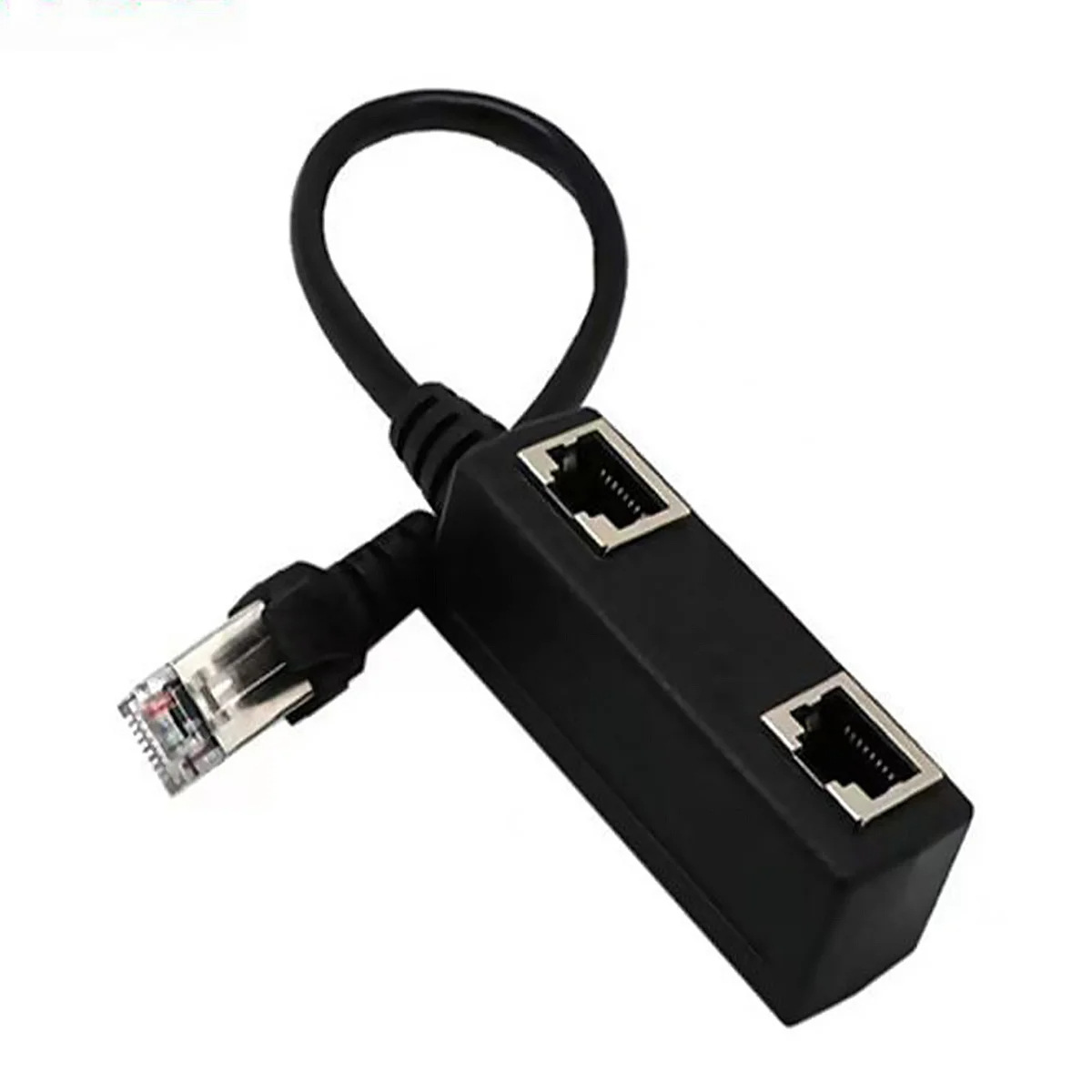 Ethernet-kabelsplitter Netwerkadapter Ethernet-splitter 1 naar 2 / 3/4 kabel RJ45 LAN Ethernet-connectoradapter