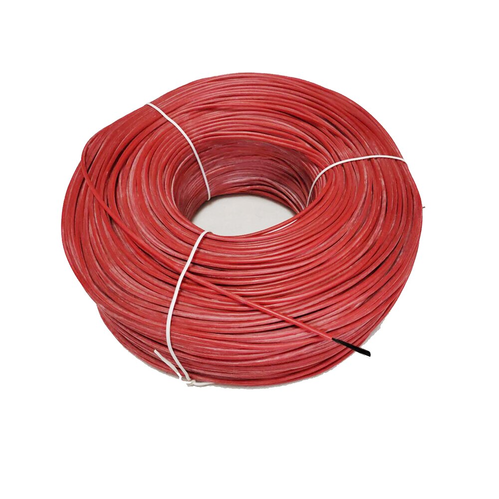 3mm 12k elektrisk karbon silikongummi fiber varme infrarøde ledninger kabel til gulvvarme og oppvarming 33 ohm/m