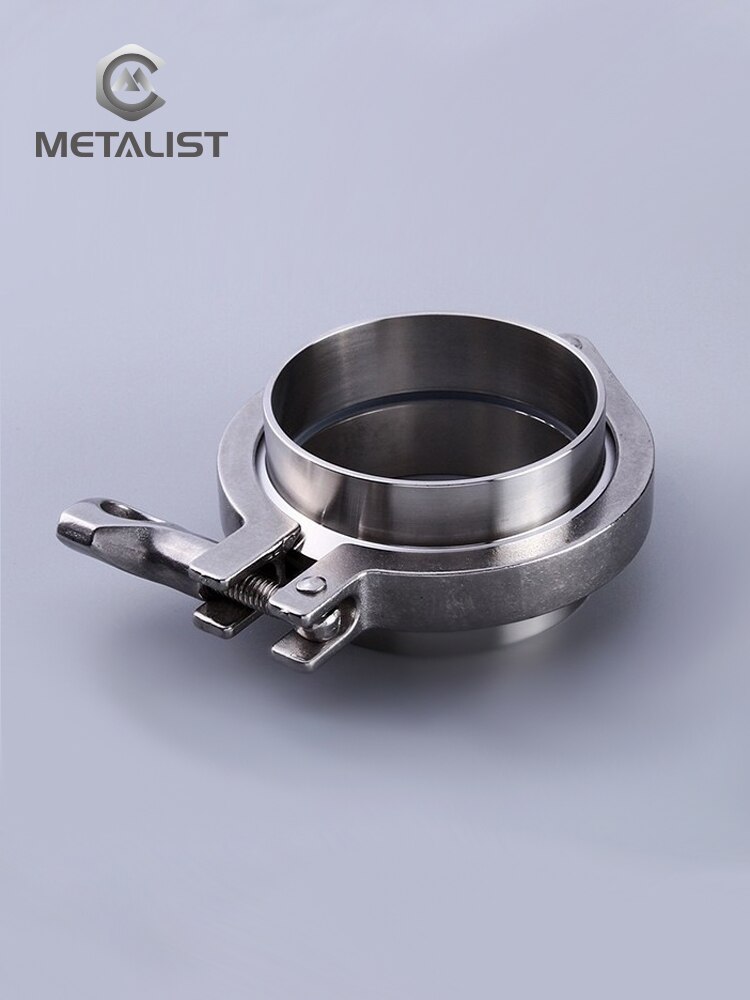 METALIST 1.5"-6" Tri Clamp complete sizes SS304 Stainless Steel Tri Clover Sanitary Fitting for home Brewing