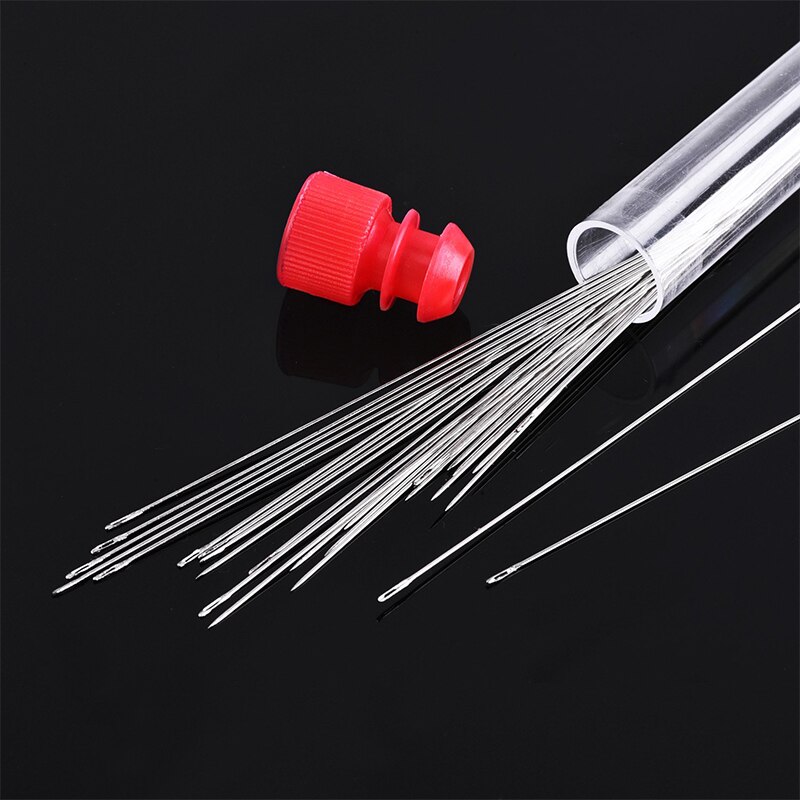 MIUSIE 3 Size 30 Pieces Long Iron Hand Beading Needles Tools Pin for Jewelry Bracelet Necklace DIY size 80mm 100mm 120 mm/ Long
