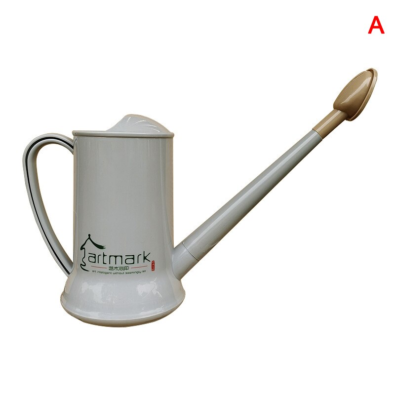1.8/2L Kunststoff Gießkanne Outdoor Indoor Garten Gießkanne für Wohnkultur Langen Stiel Auslauf jardin 66CY: Gray A