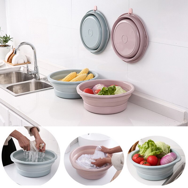 T opvouwbare grote wasbak huishoudelijke plastic wasbak reis verdikte kleine wasbak plastic bak
