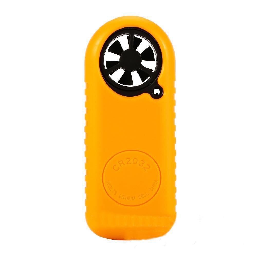 GM816 Mini Digital Anemometer Thermometer Wind Speed Air Velocity Temperature Measuring Tool with Backlight Cardboard