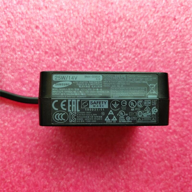 Gute Prüfung arbeit für Samsung AC/DC Adapter A2514 _ RPN BN44-00989A RB 25W/14V 1,79 EIN Monitor S22A330BW Netzteil