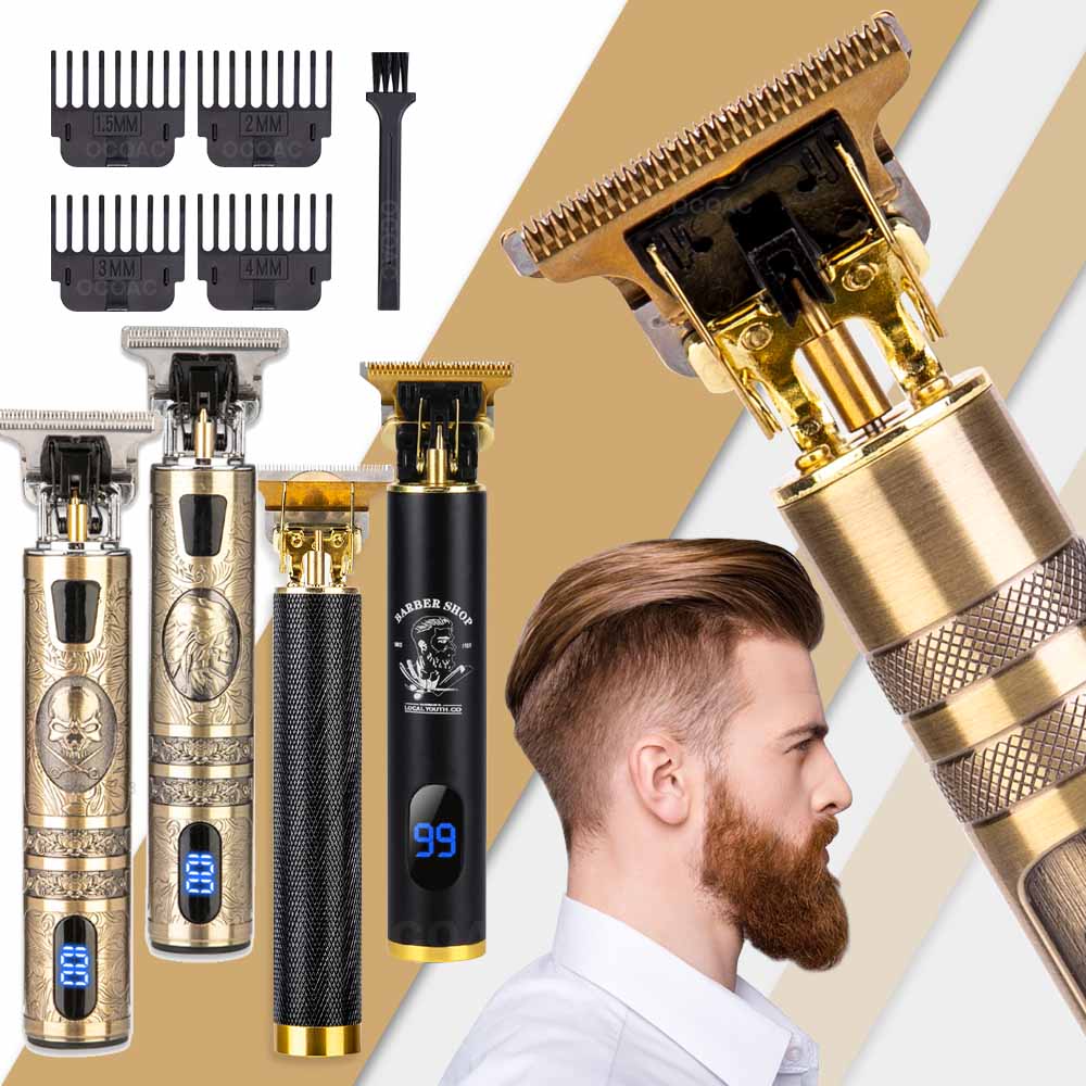 Tondeuse Voor Mannen Oplaadbare Boeddha Dragon Professionele T Scheerapparaat Baard Trimmer Haar Snijmachine Outliner Haar Trimmer