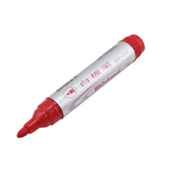 1 pcs Erasable Marker Pen Repeated Filling Whiteboard Marker Pen School Dry Erase Markers Blue Black Red Office Supplies: Red