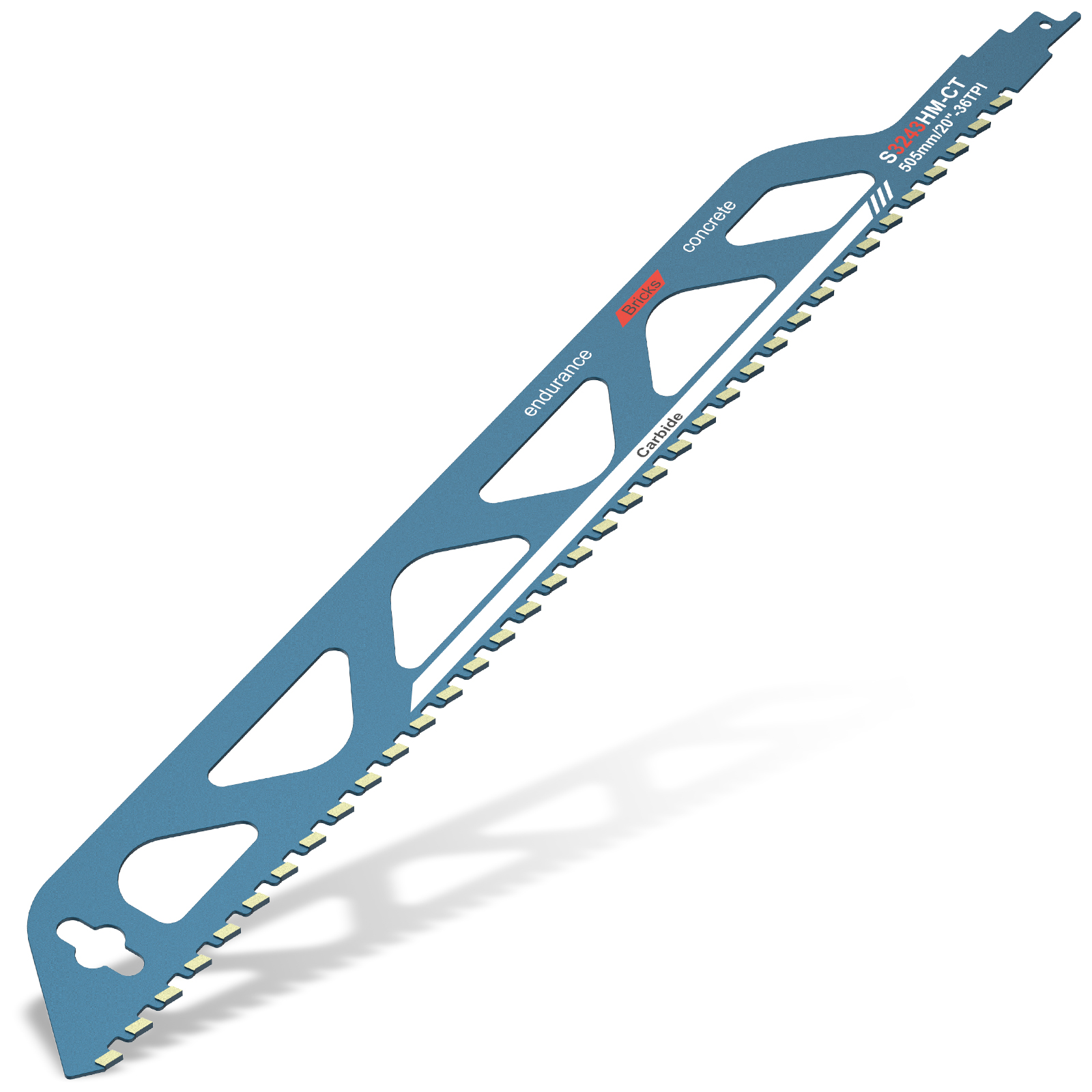 Reciprocating Saw Blade 10/12/18/20in Universal Cutting Recip Sabre Saw Blade Masonry Cutting Blade for Cement Composite Panels: camel