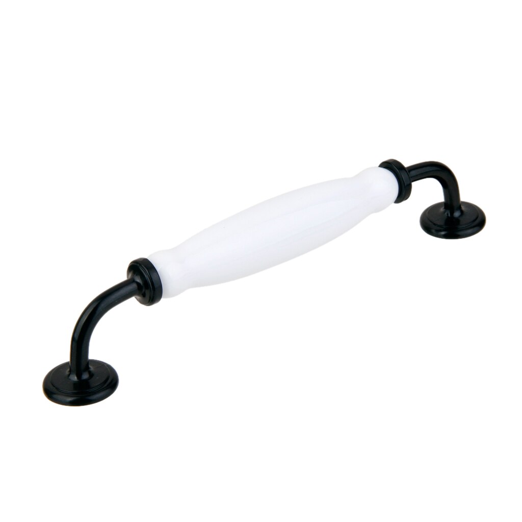 White Ceramic Kitchen Cabinet Cupboard Handles Pul... – Vicedeal