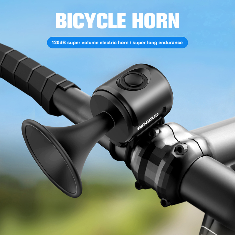 Bike Elektronische Laut Horn 120 db Warnung Sicherheit Elektrische Glocke Polizei Sirene Fahrrad Lenker Alarm Ring Glocke Radfahren Kind Roller