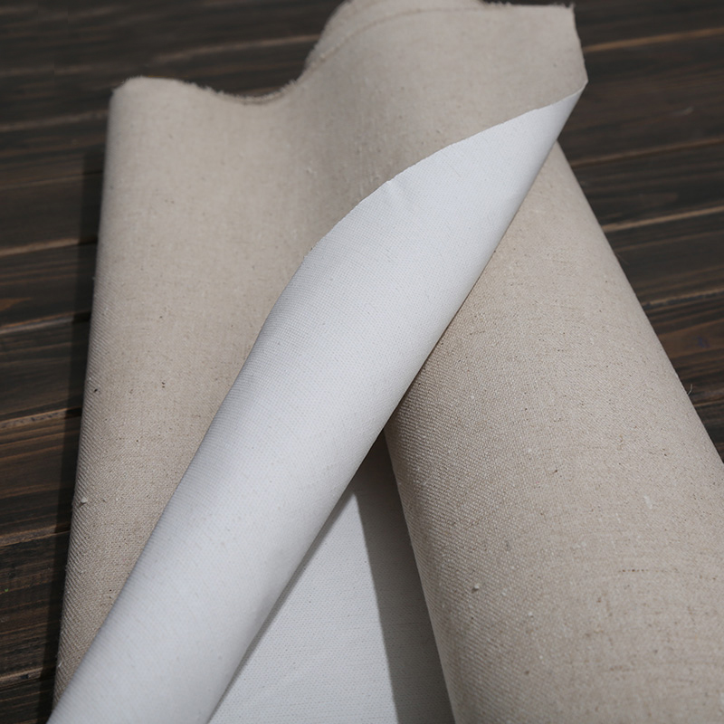 BGLN Linen Blend Primed Blank Canvas For Painting Layer Oil Painting Canvas 1m One Roll ,28/38/48/58 Width