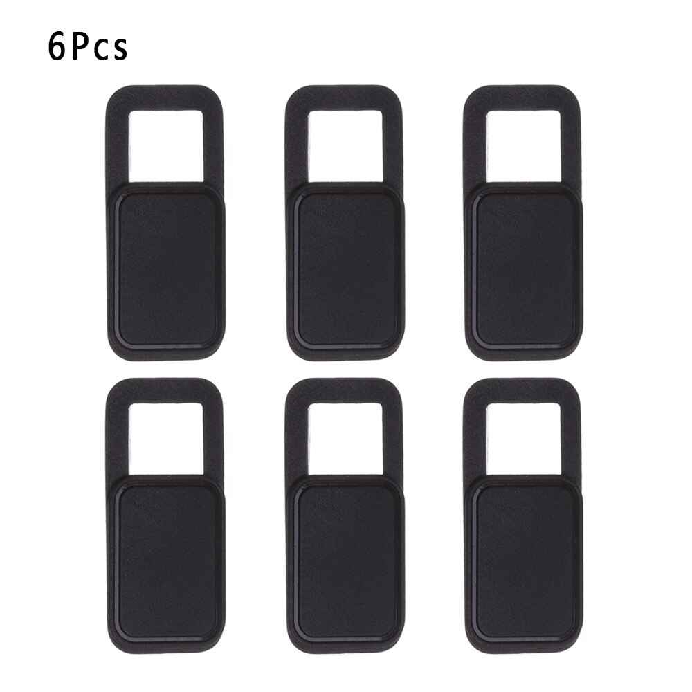 Tampa protetora universal para webcam, proteção de privacidade para telefone ipad tablet ultra fina: 6pcs