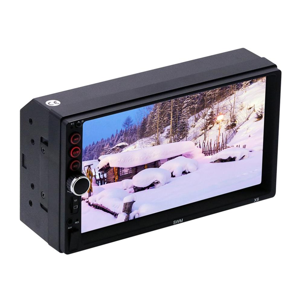 Radio autoradio 2 Din 7 "MP5 lecteur | Multimédia 2din, lien Audio miroir, commande de direction, autoradio