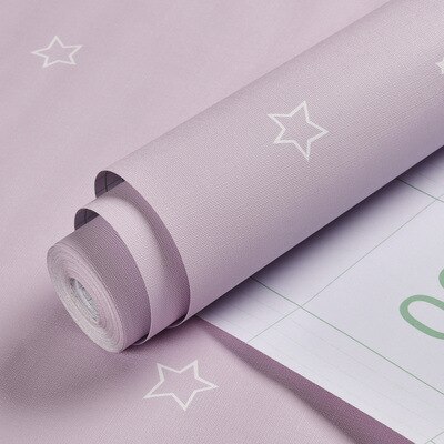Nordic Ins stylowe wodoodporny PVC samoprzylepne tapety przedszkole pokój dziecięcy studentka dormitorium Wallpape Sticker: 0.6X3 M5