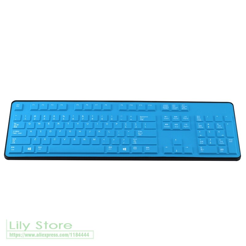 Pour Dell KB212-B KB4021 SK-8120 ordinateur de bureau ordinateur d'affaires tout-en-un PC clavier couverture protecteur ordinateur de bureau film: allblue