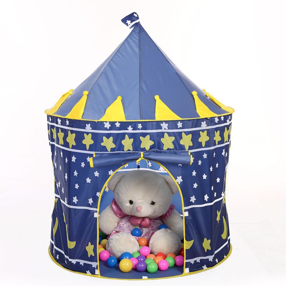 Baby Girls Princess Castle Prince Tent Tent Children Folding Toys Camping Houses Ball Pool Infant Baby Playhouse Infant Ball Pit