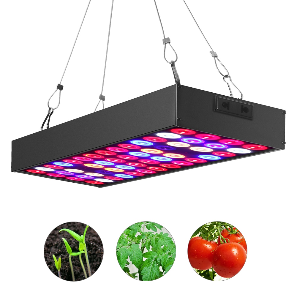 LED Grow Light Panel 30W Venesun Full Spectrum with IR & UV Plant Growing Lamps for Indoor Plants Hydroponic Greenhouse