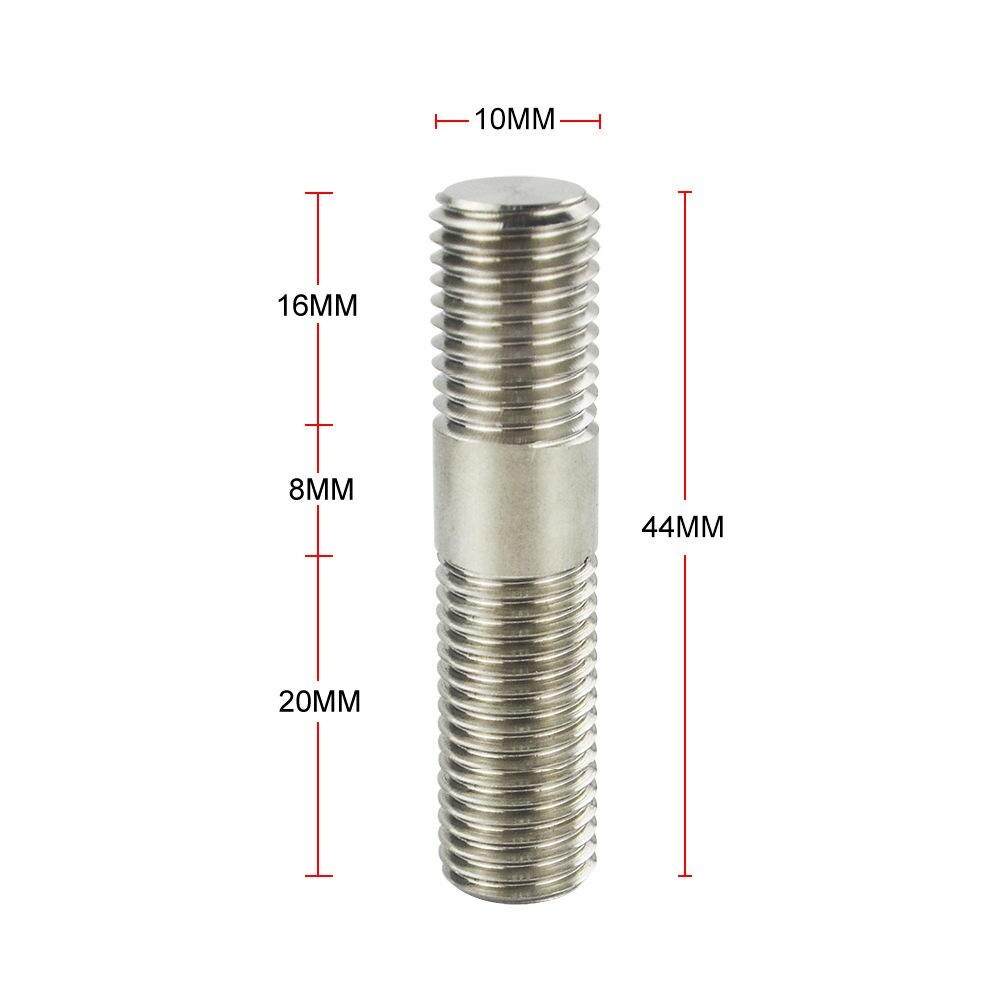 Studs 10mm M10x1.25 Stainless Steel Anti-rust Bolts Automobile Wheel Hub Exhaust Pipe Door Bolts: Default Title