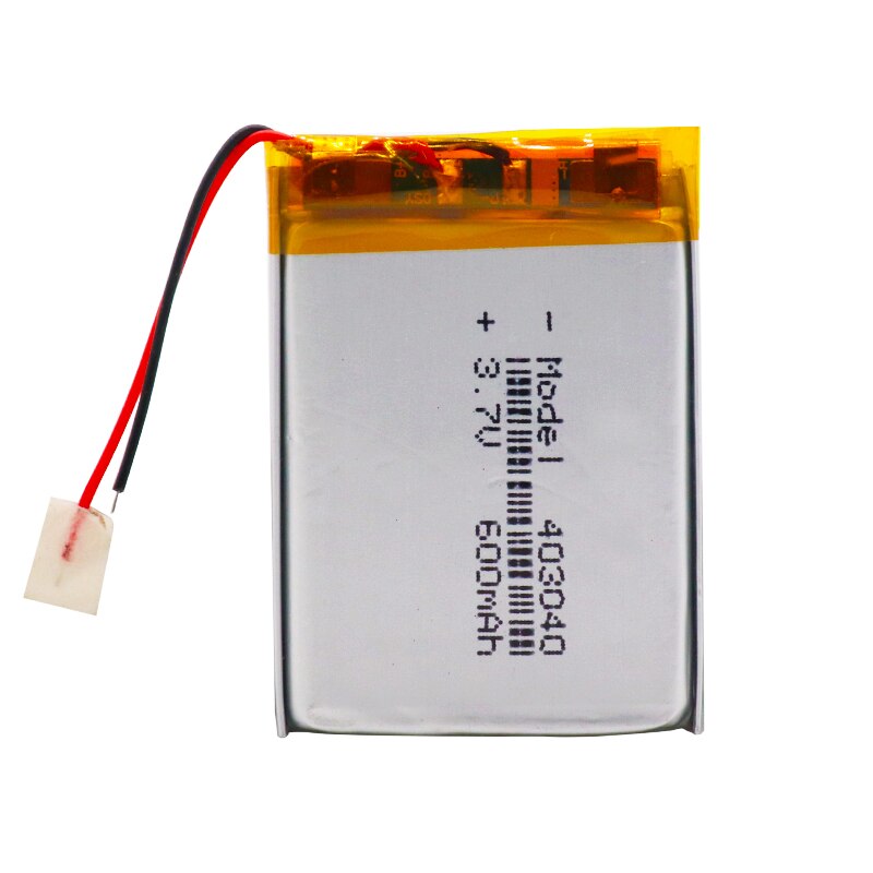 3.7V 600mAh 403040 Polimeri di Litio Li-Po Ricaricabile li ion celle Lipo Batteria Per Auto Tachigrafo DVR altoparlante del Bluetooth Della Macchina Fotografica