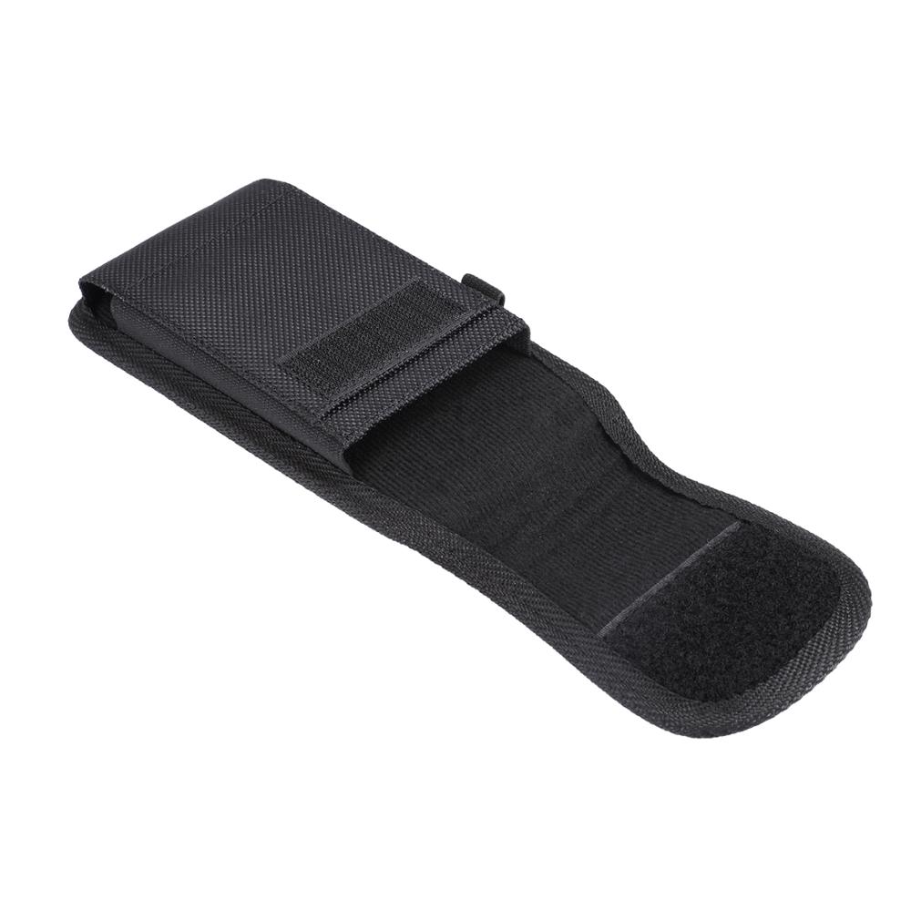 Mobile Phone Belt Waist Bag 4.7 - 6.9 INCH Cases Hook Loop Holster Pouch for iPhone Xiaomi Huawei Samsung Black