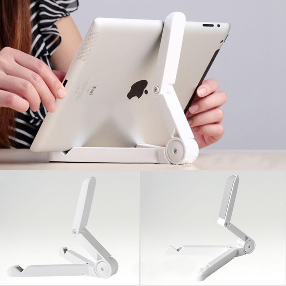 Supporto da scrivania portatile universale con supporto per Tablet supporto da scrivania regolabile per iPad air Xiaomi Samsung supporto flessibile pieghevole per telefono cellulare