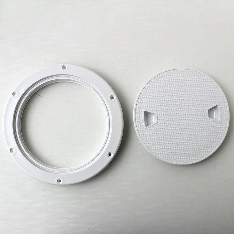 6 Inch Round Tight No Screw Anti-Corrosion Inspection Deck Plate for Boat Yacht Marine Access Hatch Cover