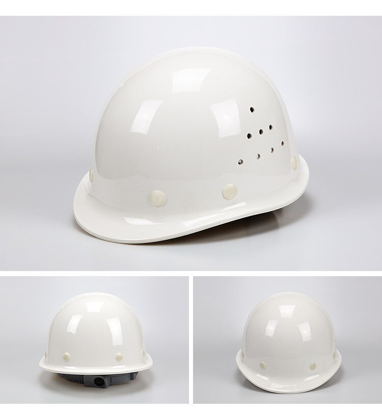 Os capacetes de segurança industriais ajustáveis do chapéu protetor do conforto do abs protegem capacetes respiráveis para o trabalho da construção