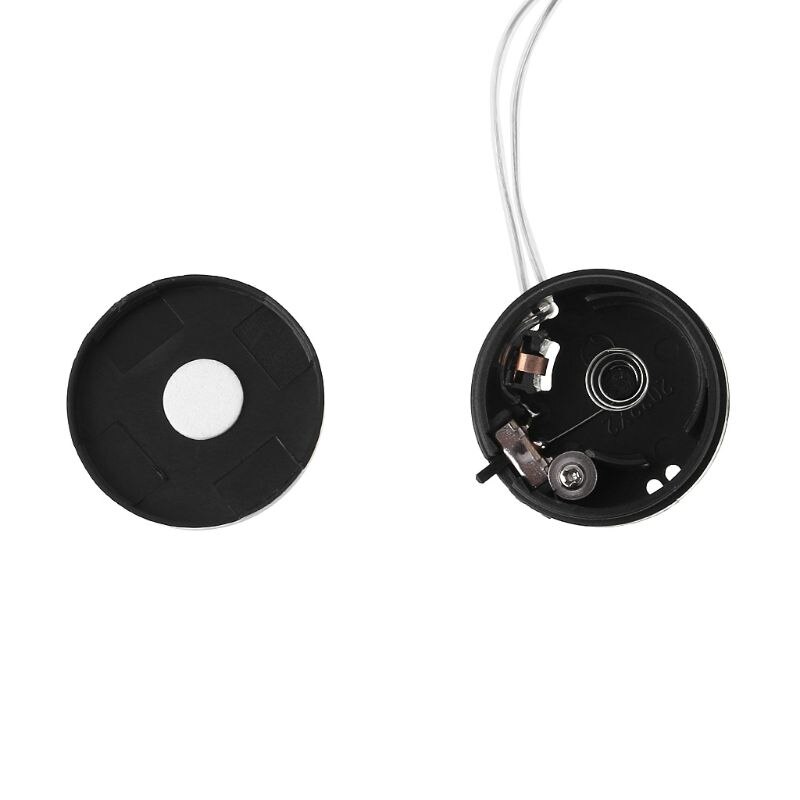 2Pcs 2 x CR2032 Round Coin Button Cell Battery Holder Storage Box Mini Adapter With Wire ON/OFF Switch Leads Battery Holder
