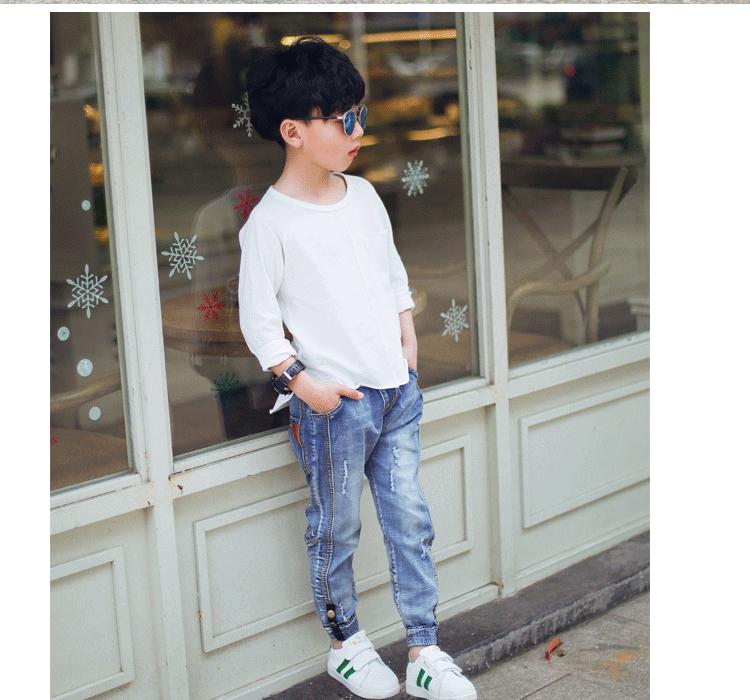 Tiener Jongens Jeans Lente Herfst Jeans Voor Jongens Broek Mode Kinderen Kleding Denim Broek Kinderen Broek 4 6 8 10 12 13 Jaar