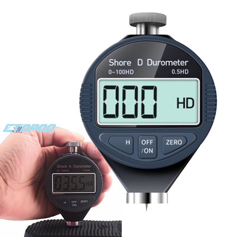 Factory-outlet Digital Shore Durometer Digital Hardness Tester Meter Shore A Shore C Shore D can choose