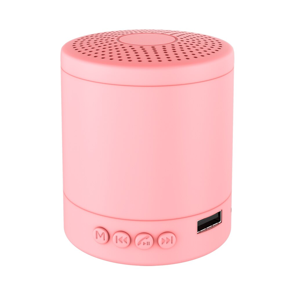 Bluetooth Speaker Macaron Draagbare Speaker Stereo Draadloze Versterker Mini Kolom Muziek Outdoor Waterdichte Luidspreker