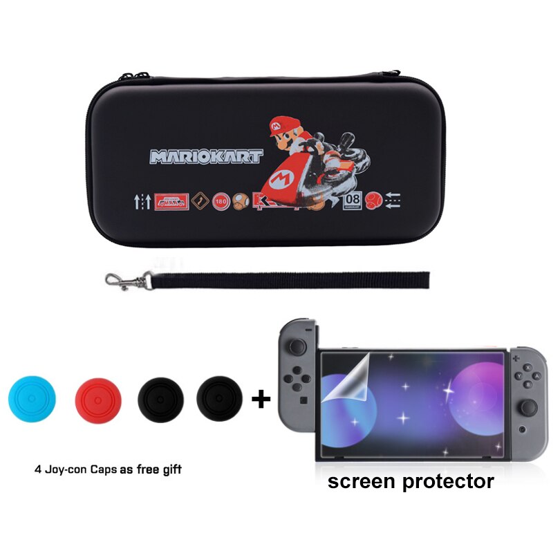 Nintend Interruttore Accessori EVA Storage Hard Caso Console Borsa da trasporto Nintendoswitch Portatile Da Viaggio Della Copertura per Nintendos Interruttore: L