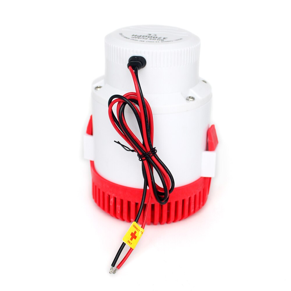 SEAFLO 3700GPH 12V Marine Bilge Pump – Non-Automatic Submersible Boat Pump