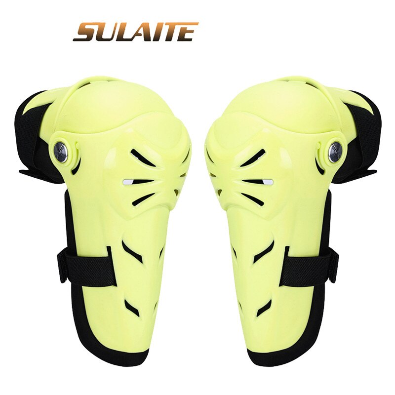 SULAITE 4Pcs Motorcycle MTB Motocross Elbow Pads + Knee Pads Set Guard Motorbike Extreme Sport Protective Gear Protector