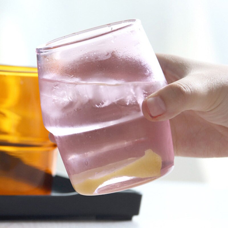 2 stk Glasskåler 300ml - Gjennomsiktig, Varmebestandig til Kaffe, Te, juice