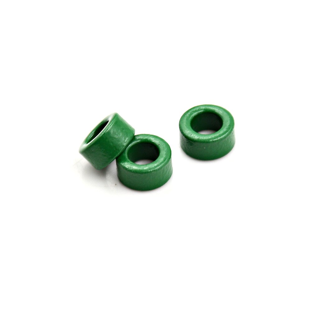10 stks Spoel Coils Groene Toroid Ferrietkernen 10mm x 6mm x 5mm