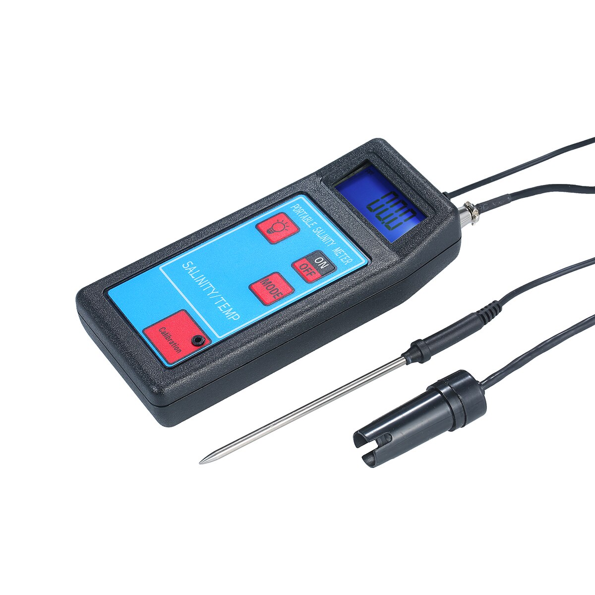 2 in 1 Salzgehalt Meter Temperatur Meter ATC Salinometer Salz Messgerät Salzig Sohle, einzig, alleinig Meter Salzgehalt Refraktometer Lebensmittel Salzgehalt Tester