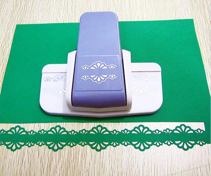 1Pc Grote Fancy Border Punch Foam Papier Embossing Punch Plakboek Edge Craft Punch Plakboek Ponsen Voor Papier Gesneden: 07