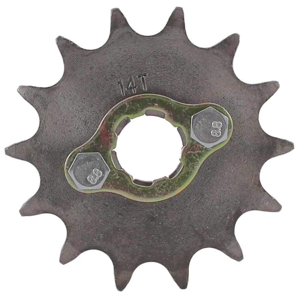 20Mm 12/14/15/16T Tanden 530 Ketting Tandwiel Cog Met Retainer Plaat Locker voor 125cc-350cc Dirt Pit Bike Atv Go Kart: 14T