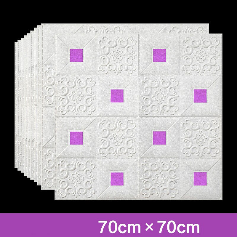 3D Roof Ceiling Wallpaper PVC Waterproof Self-adhesive Foam Wallpaper Living room Bedroom Roof Ceiling Contact Paper Decor Decal: G / 77x70cm