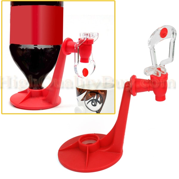 Coke Fizz Soda Soft Drinking Saver Dispenser Faucet Upside Down Water Dispense Machine Gadget Party Home Bar