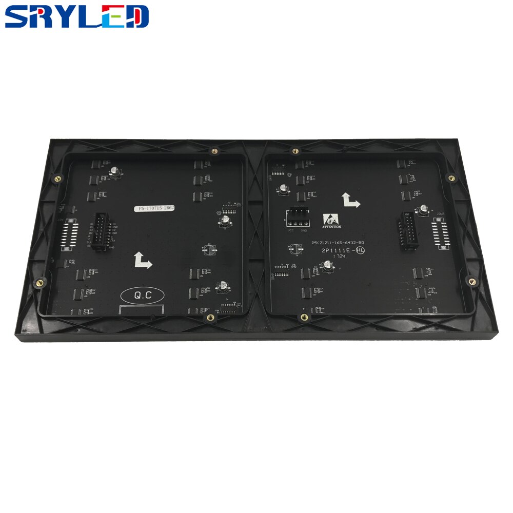 320x160mm Indoor RGB P5 LED Module Video Wall 5mm SMD2121 Full Color LED Panel