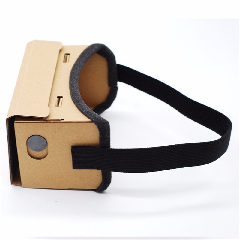 LEORY Virtual Reality Google Kartonnen 3D Bril Headset Doos Films Voor 4.7-5.5 inch SmartPhones Universele